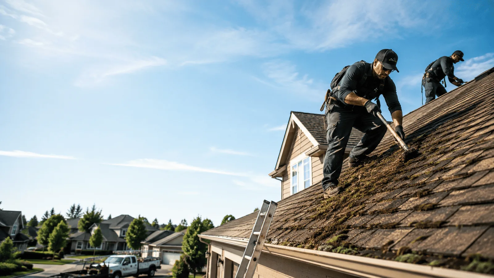 Roof Moss Removal in Wesley Chapel, FL near me
